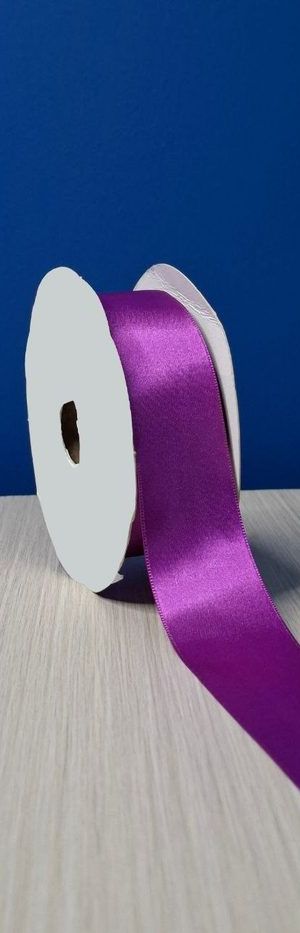 Cinta Raso #9 Violeta 1-6645943 Rollo 23mts