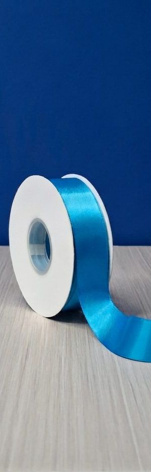 Cinta Raso Ls #5 - Azul Egeo 327 (23mts)
