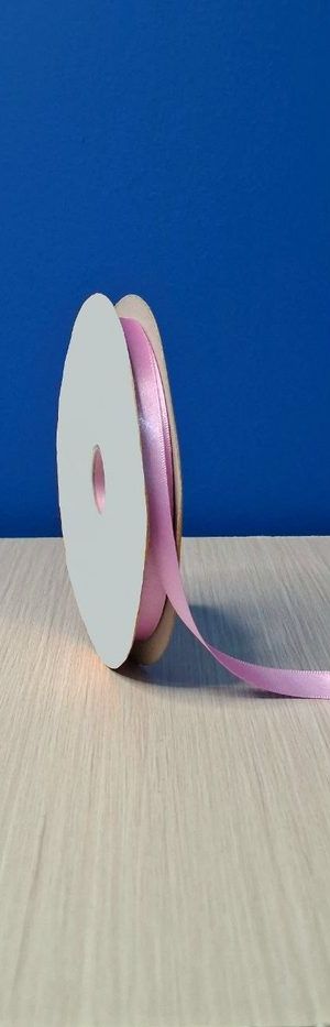 Cinta Raso #2 Rosado Fuerte Rollo 46mts