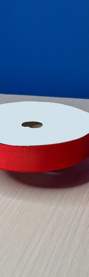Cinta Gros #5 Rojo 037 Rollo 46mts