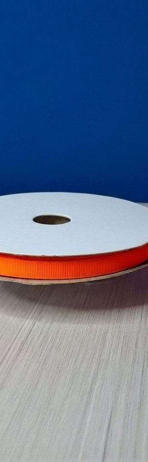Cinta Gros #2 Naranja Fluorescente 034 Rollo 46mts