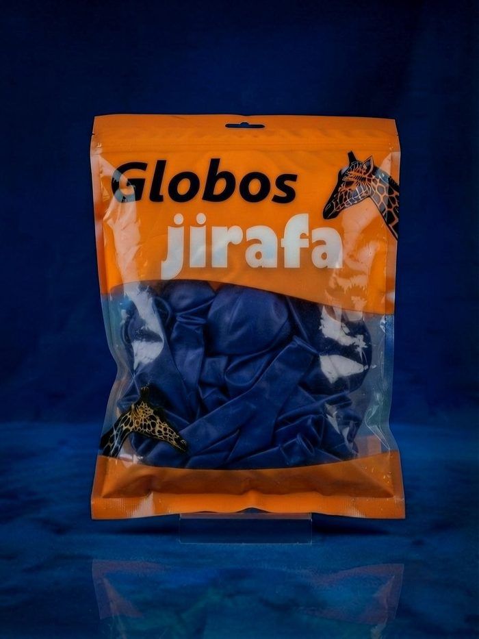 Paquete De Globos Jirafa - R5 Azul Oscuro 50pz