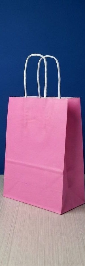 Bolsa Kraft Pequeña - Rosado