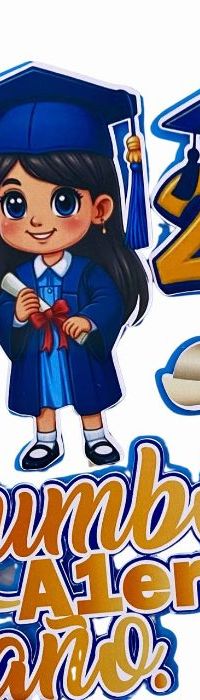 Toppers De Graduación 8pcs
