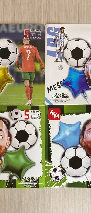 Set De Globos 5pcss (Jugadores)