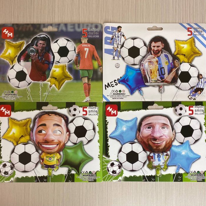 Set De Globos 5pcss (Jugadores)