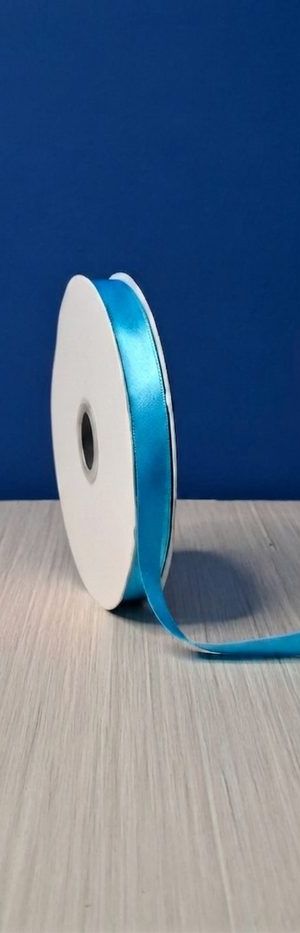 Cinta Raso #3 Azul Agua 1-2745971 Rollo 46mts