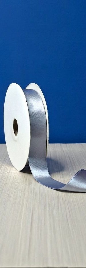 Cinta Raso #5 Gris Perla 060 Rollo 23mts
