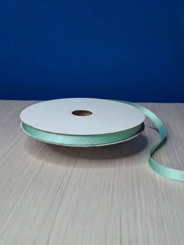 Cinta Gros #2 Verde Manzana 040 Rollo 46mts
