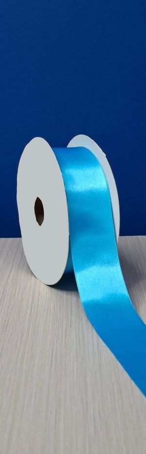 Cinta Raso #9 Azul Agua 1-2745971 Rollo 23mts