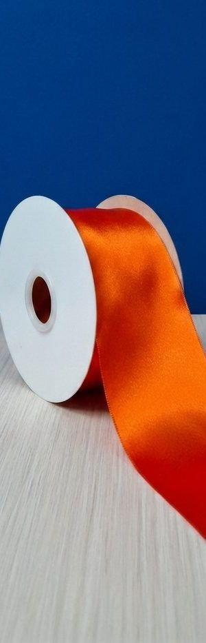 Cinta Raso #22 Mandarina 033 Rollo 23mts