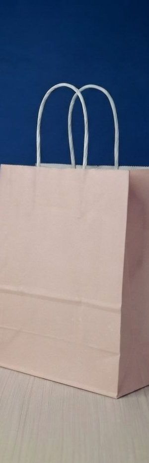Bolsa Kraft Mediana - Coral