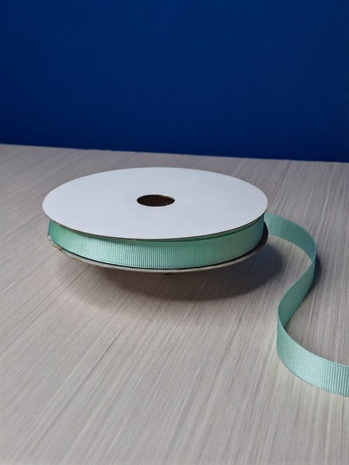 Cinta Gros #3 Verde Manzana 040 Rollo 46mts