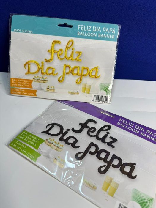 Blíster De Globo “feliz Dia Papá”