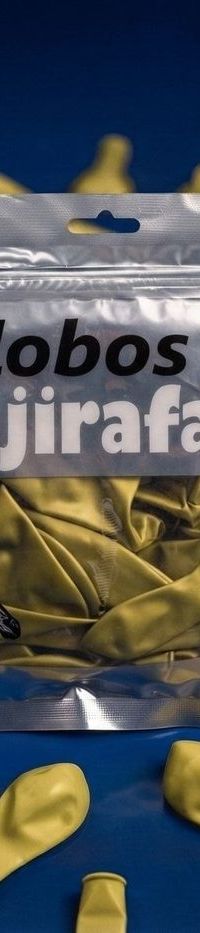 Paquete De Globos Jirafa - R5 Oro Intenso 50pz