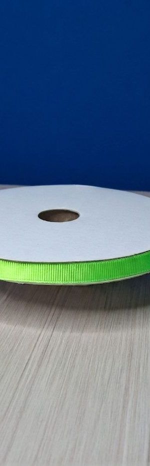 Cinta Gros #2 Verde Fluorescente 046 Rollo 46mts