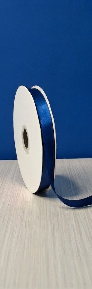Cinta Raso #3 Azul Marino 026 Rollo 46mts