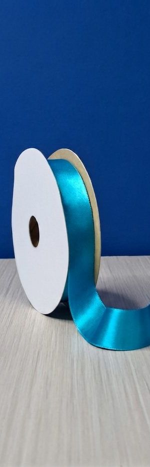 Cinta Raso #5 Azul Electrico 024 Rollo 23mts