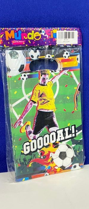Bolsas De Cotillon Motivo Futbol 8pcs Bc44