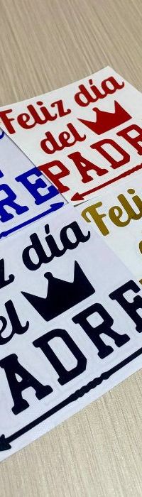 Stickers Del Día Del Padre 10x10cm
