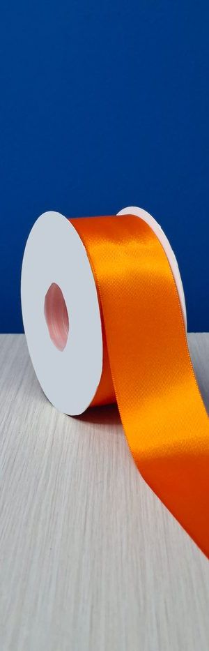 Cinta Raso Ls #9 - Naranja Rojizo 751 (23mts)