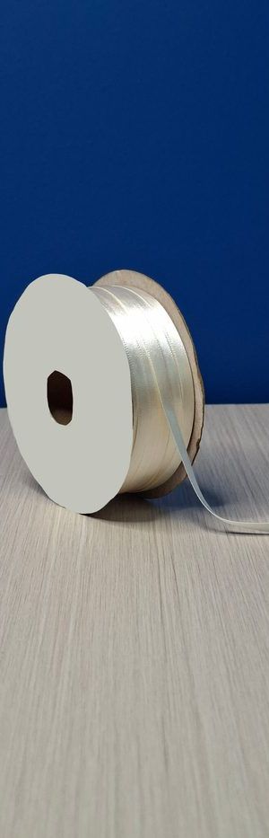 Cinta Raso #1 Crema 003 Rollo 92mts
