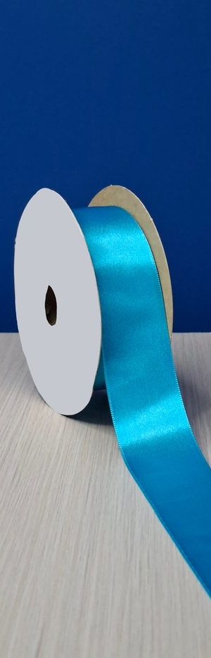 Cinta Raso #9 Azul Electrico 024 Rollo 23mts