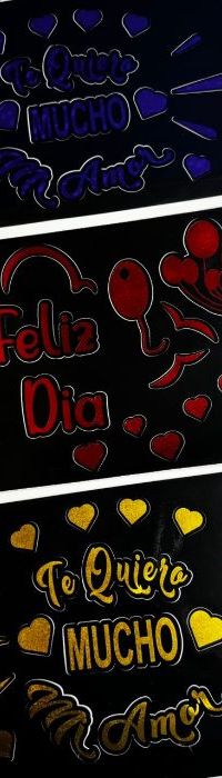 Stickers Tamaño Carta