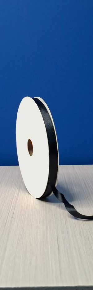 Cinta Raso #2 Negro 070 Rollo 46mts