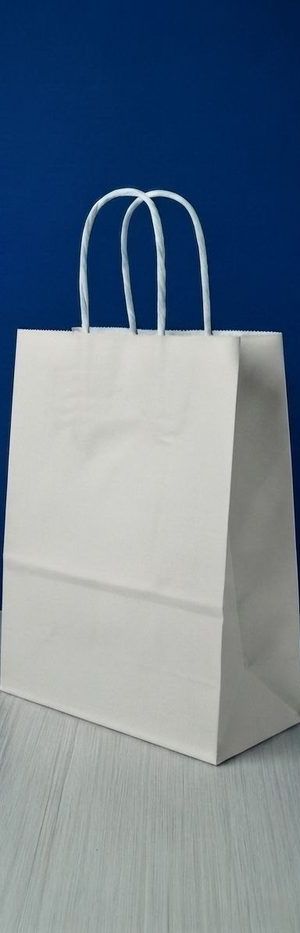 Bolsa Kraft Mediana - Blanco