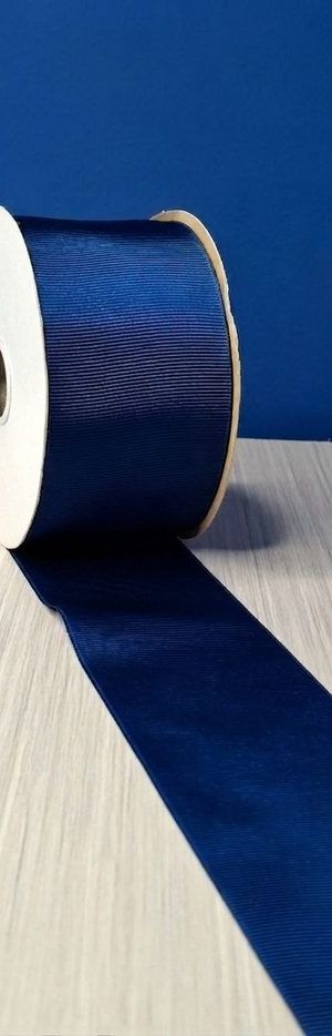 Cinta Gros #22 Azul Marino Rollo 23mts