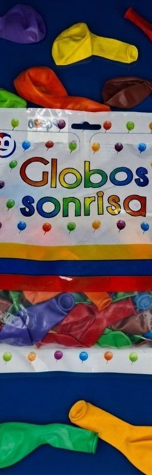 Paquete De Globos Sonrisa - Surtido