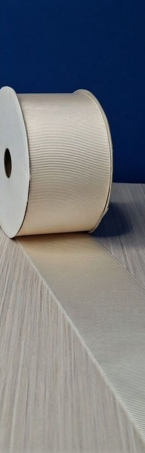 Cinta Gros #22 Crema 003 Rollo 23mts