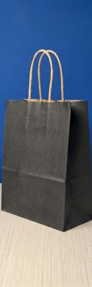 Bolsa Kraft Pequeña - Negra