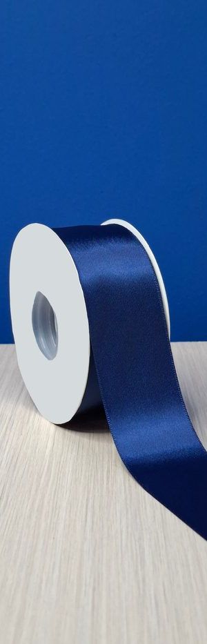 Cinta Raso Ls #9 - Azul Marino 370 (23mts)