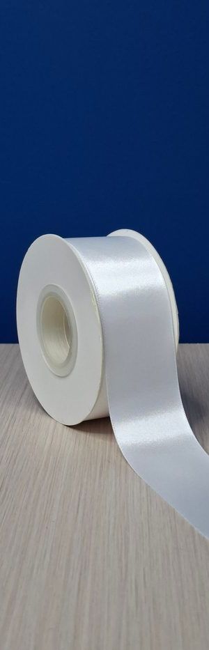 Cinta Raso Ls #9 - Blanco 000 (23mts)