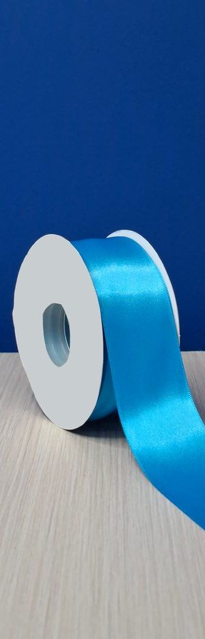 Cinta Raso Ls #9 - Azul Egeo 327 (23mts)