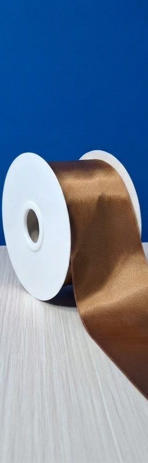 Cinta Raso #22 Marron 052 Rollo 23mts
