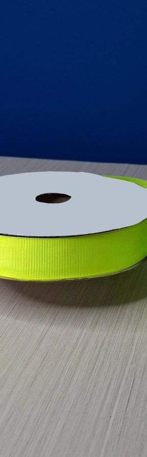 Cinta Gros #5 Amarillo Fluorescente 010 Rollo 46mts