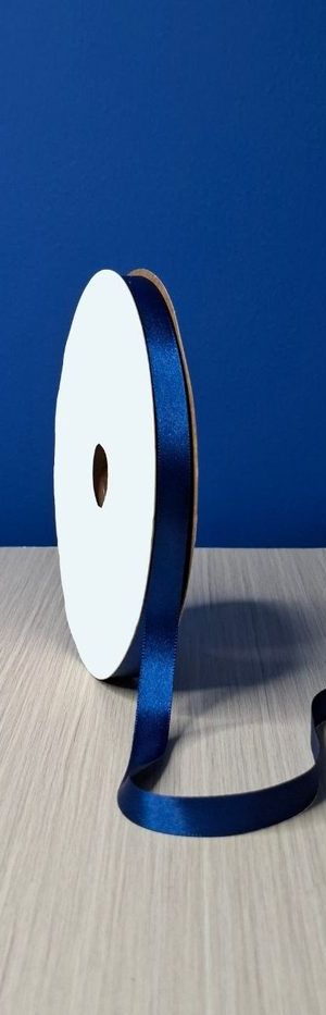Cinta Raso #2 Azul Marino 026 Rollo 46mts