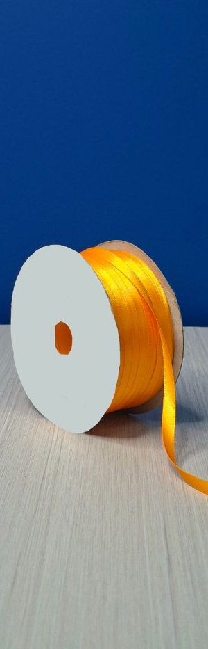 Cinta Raso #1 Naranja Rollo 92mts
