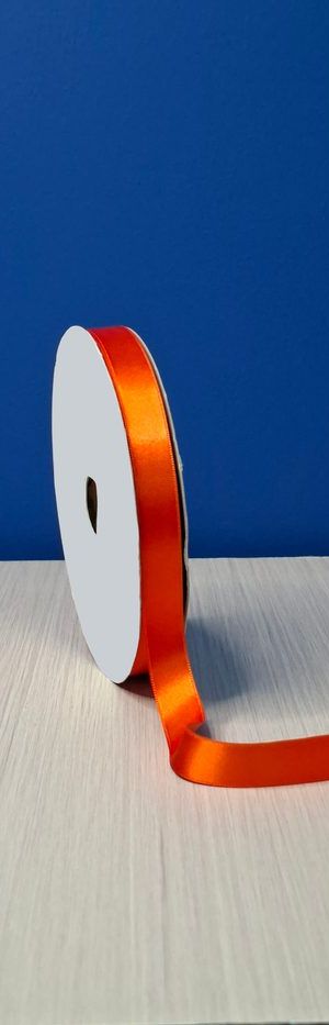 Cinta Raso #3 Mandarina 033 Rollo 46mts
