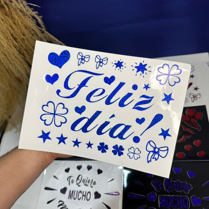 Stickers Tamaño Carta