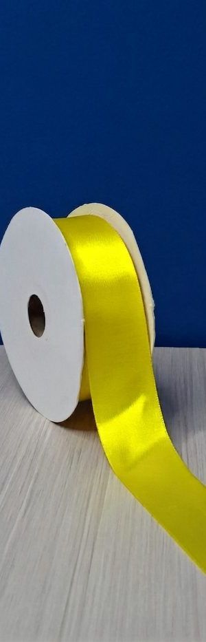 Cinta Raso #9 Amarillo Sol 3-1245938 Rollo 23mts