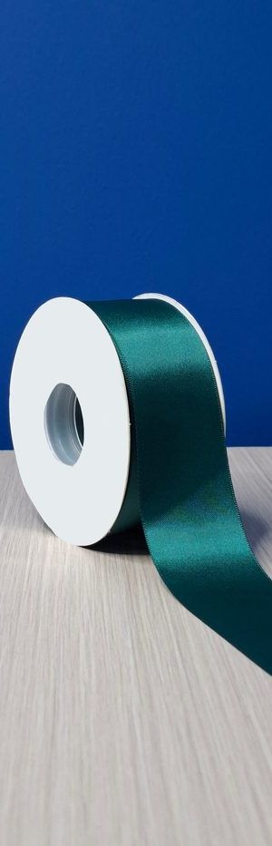 Cinta Raso Ls #9 - Verde Esmeralda 580 (23mts)