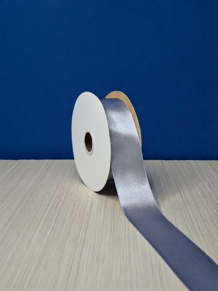Cinta Raso #9 Gris Perla 060 Rollo 23mts