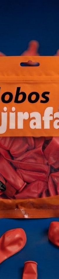 Paquete De Globos Jirafa - R5 Rojo 50pz