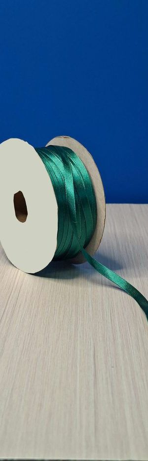 Cinta Raso #1 Verde Hunter 081 Rollo 92mts