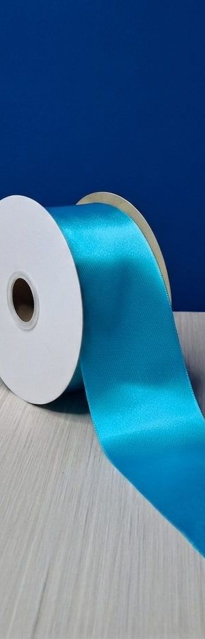 Cinta Raso #22 Azul Electrico 024 Rollo 23mts