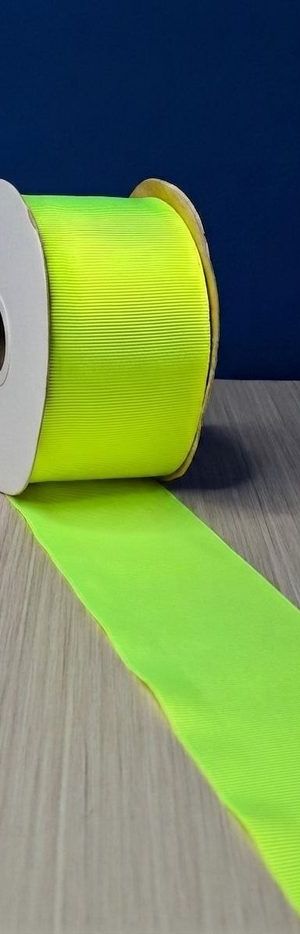 Cinta Gros #22 Amarillo Fluor 010 Rollo 23mts